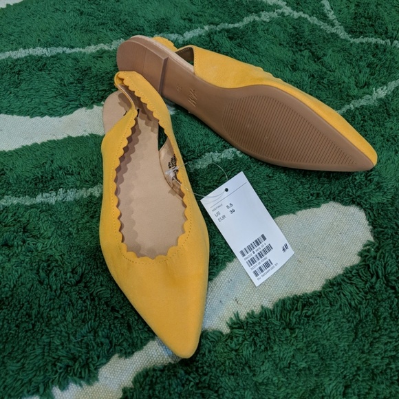 H&m yellow shoes Clearance